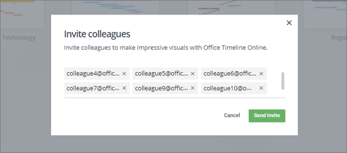 send-invite-to-try-office-timeline-online